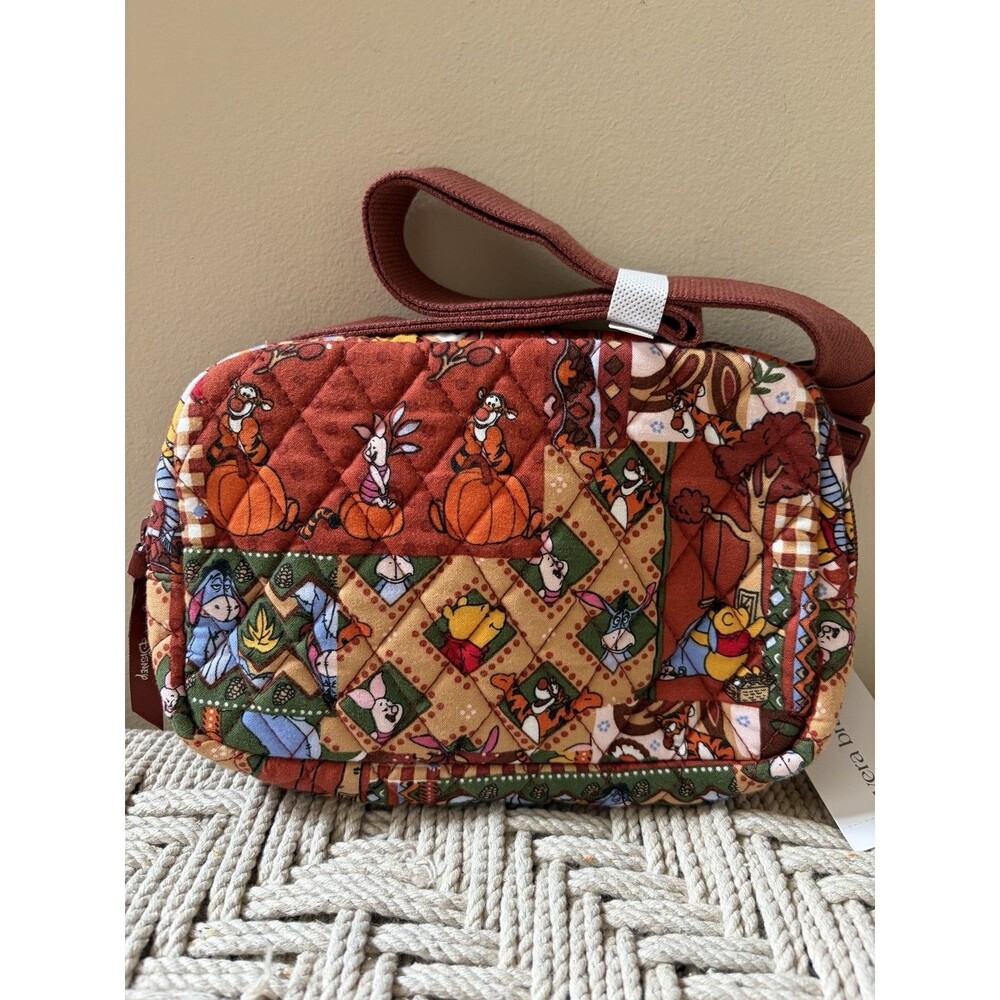 Vera Bradley Winnie The Pooh Autumn Adventures Belt Bag Fanny Pack Travel Purse